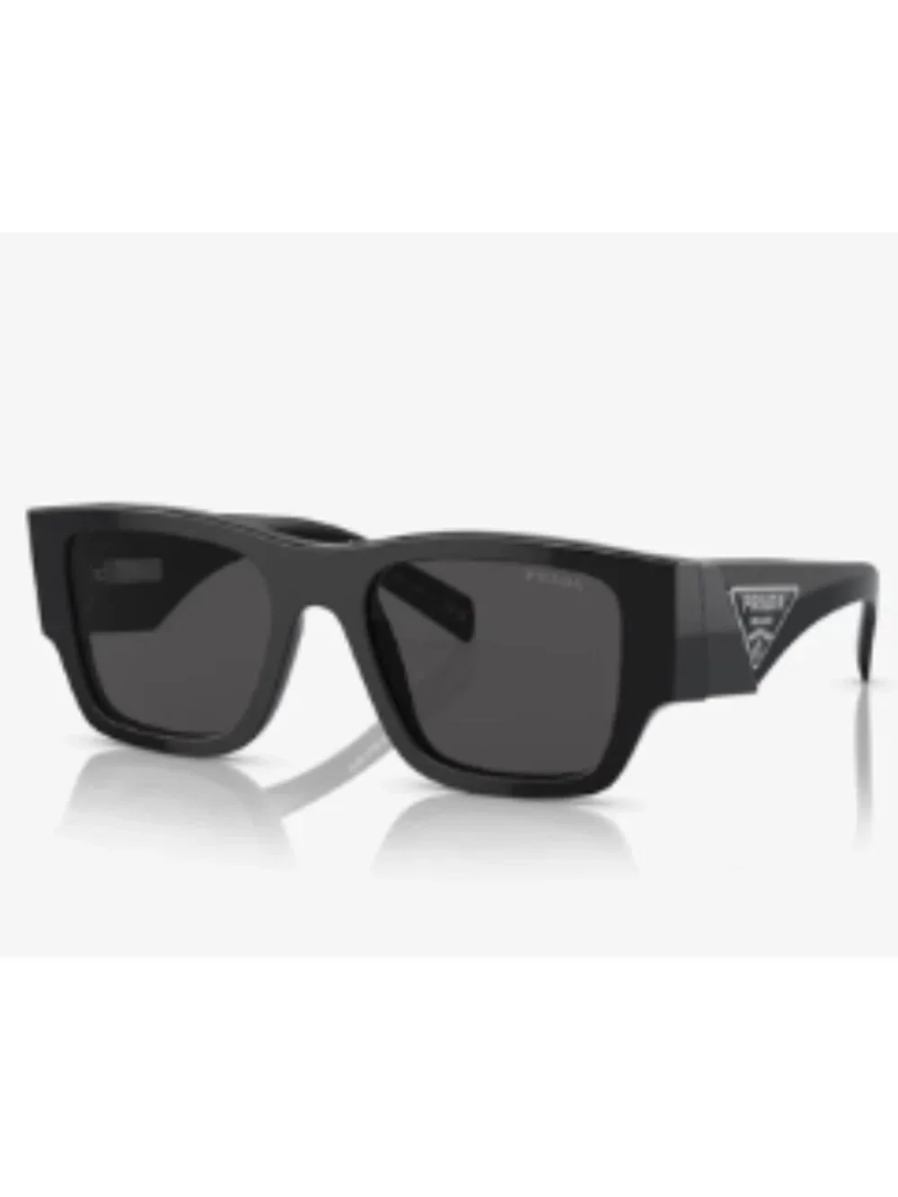 Prada Men's Black Dark Grey Sunglasses NEW Original